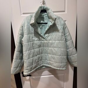 Nike Mint Green Puffer Jacket